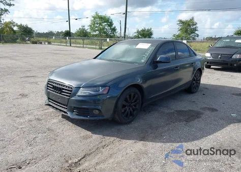2009 Audi A4 2.0T Premium из США, поврежденный, VIN WAUCF78K19N065821